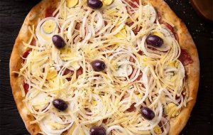 Pizza Carbonara - Tutti Pizza - Pizzaria na Vila Gumercindo SP