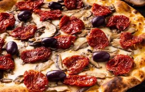 Pizza de Shitake - Tutti Pizza - Pizzaria na Vila Gumercindo SP